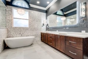 www.remodel-dallas.com Joseph&Berry luxury remodeling and luxury custom home in dallas Tx marble hexagon tiles bathroom bathroom remodeling dallas, best remodeling company dallas, large bathroom, large shower, modern bathroom design