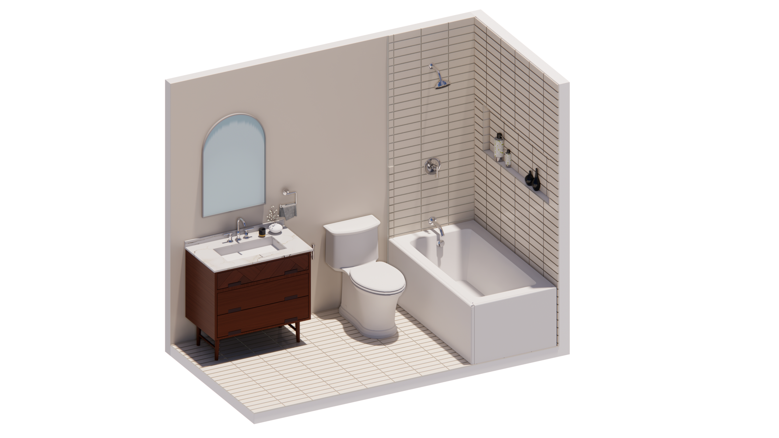 Sahara - NOMI Guest bathroom remodel collection